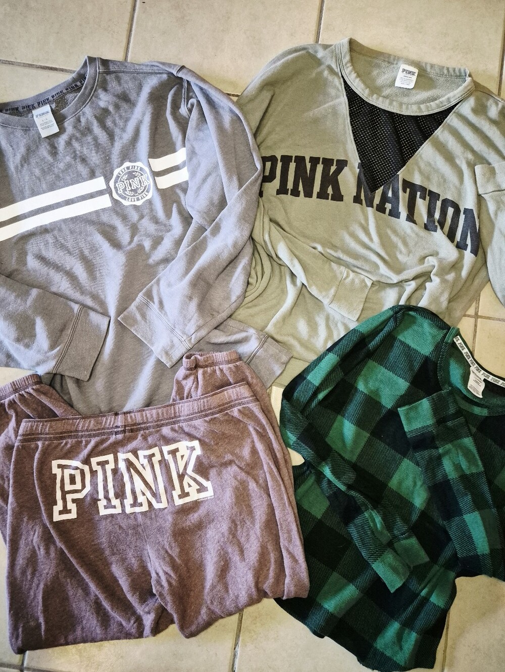 Pink Bundle Good Conditions Size Large